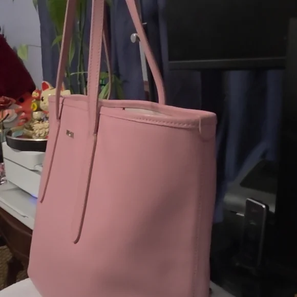 FURLA Tote, Pink- EUC - Picture 3 of 11